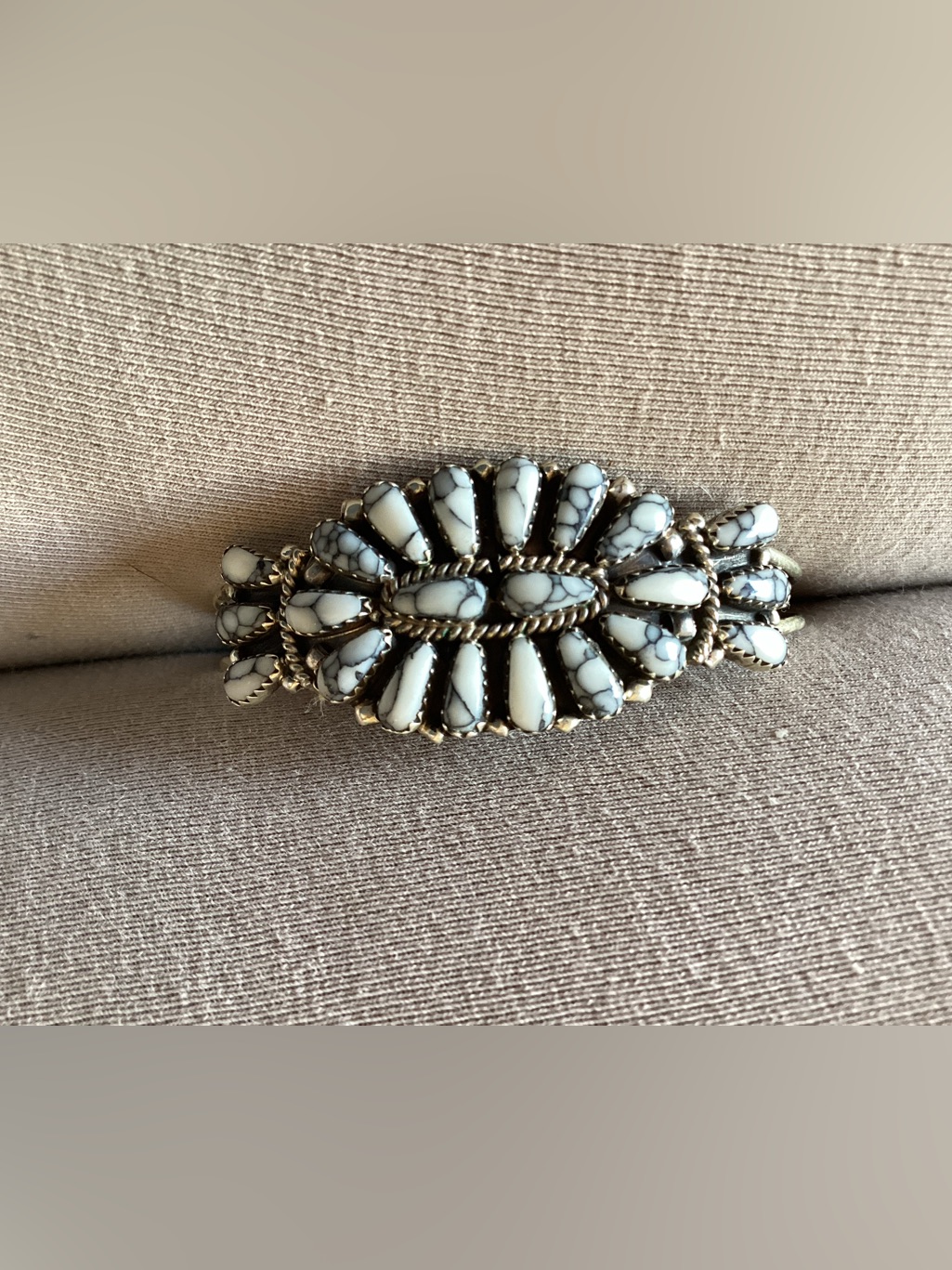 Bracelet White Buffalo Turquoise Unworn
